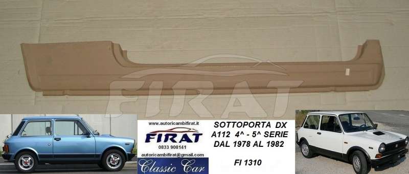 SOTTOPORTA A112 4-5 SERIE DX